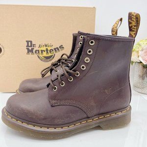 Dr. Martens 1460 Crazy Horse Leather Lace Up Combat Boot Mens US 9/ Womens US 10